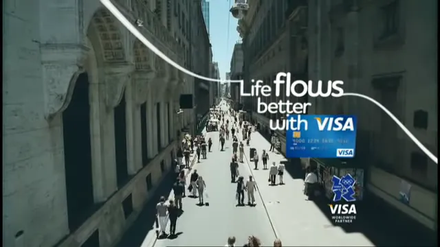 The Visa Flow commercial